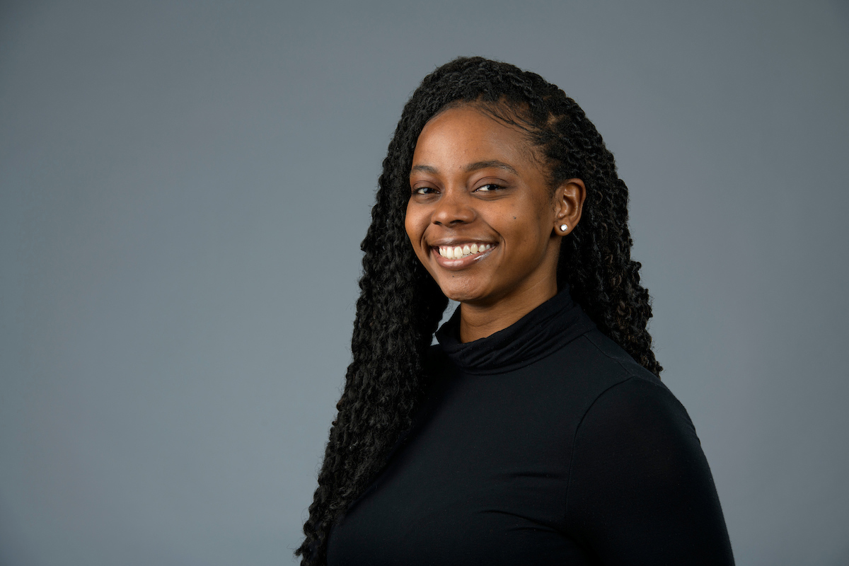 Ashley-Ann Davis, one of the inaugural Kummer Innovation and Entrepreneurship Fellows