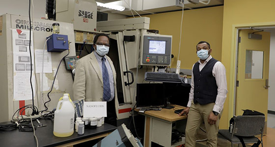 Monday Okoronkwo, assistant professor of chemical and biochemical engineering