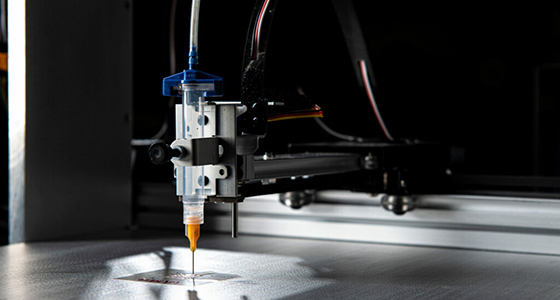Printing of oxygen-sensing patch 