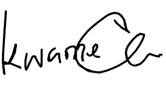 signature of Kwame Awuah-Offei